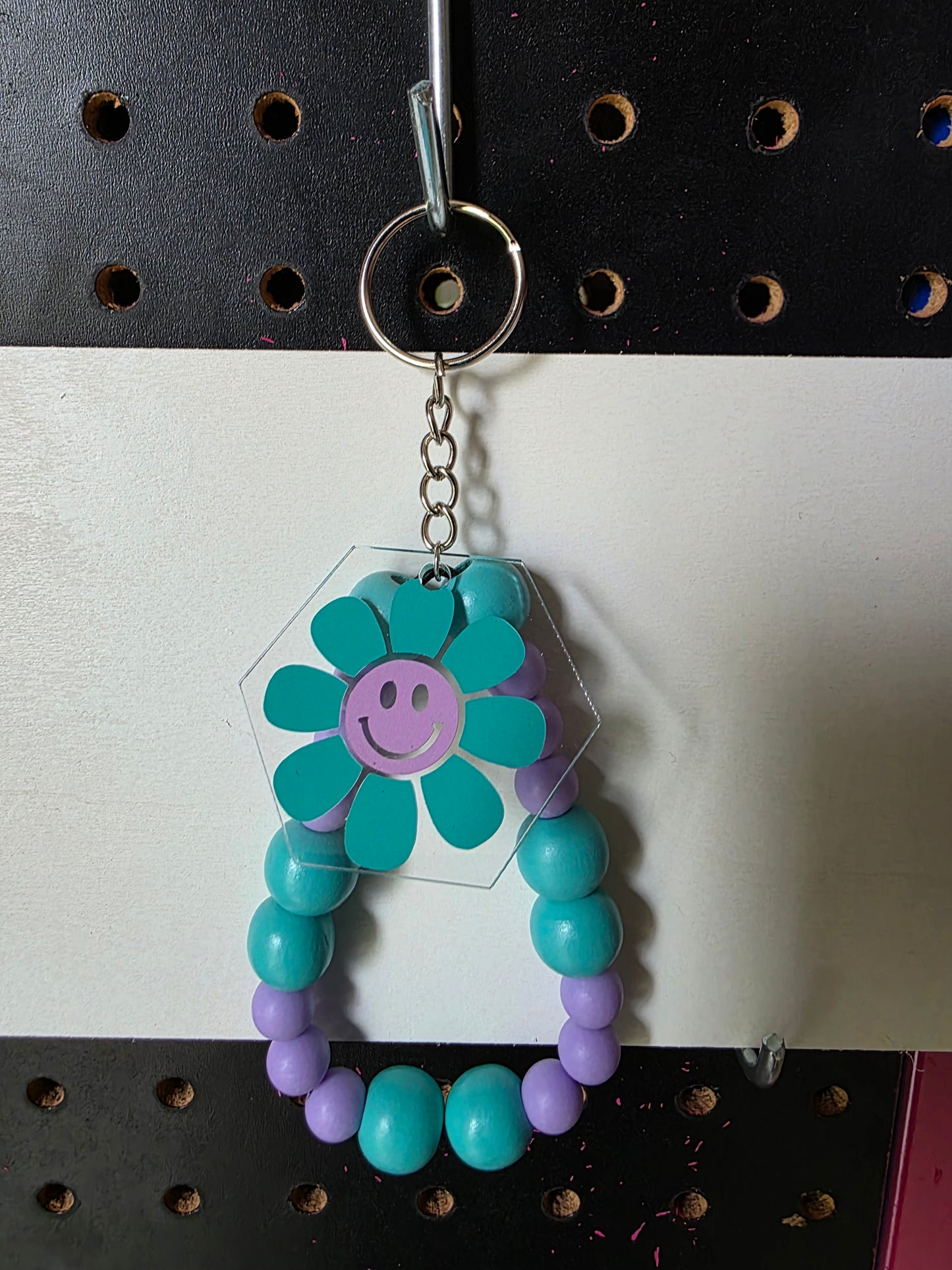Flower power Keychain