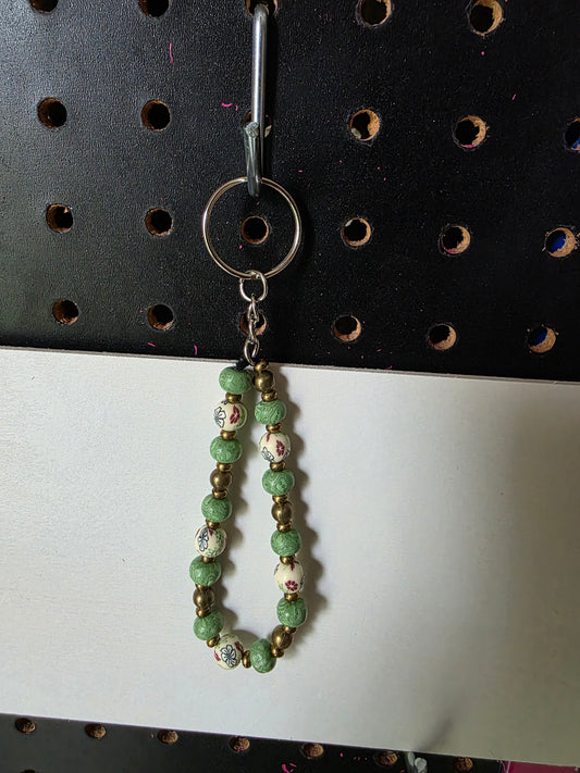 Green with envy Keychain