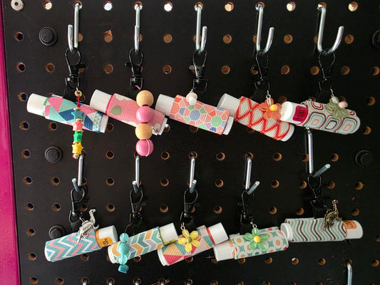 Surprise chapstick Keychain